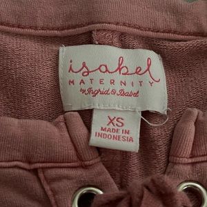 Extra small maternity pink dress